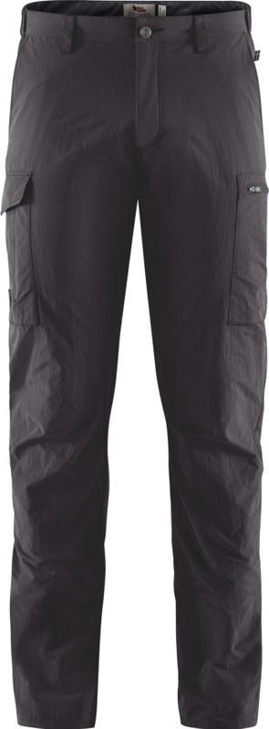 Fjall Raven - Wandel- en bergsportkleding - Travellers Mt Trousers M Dark Grey voor Heren - Maat 50 EU - Grijs