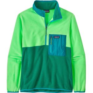 Patagonia - Sweatshirts en fleeces - M's Microdini 1/2 Zip P/O Gather Green voor Heren - Maat S - Groen