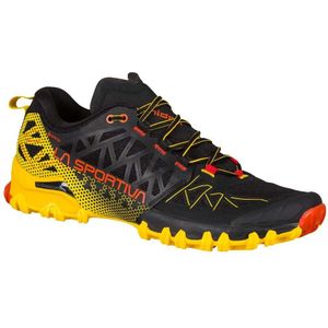 La Sportiva - Trailschoenen - Bushido II GTX Black/Yellow voor Heren - Maat 42 - Zwart