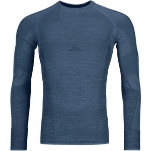 Ortovox - Thermokleding - 230 Competition Long Sleeve M Petrol Blue voor Heren van Wol - Maat XL - Blauw