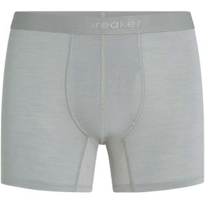 Icebreaker - Wandel- en bergsportkleding - M Merino 125 ZoneKnit Boxers Alloy voor Heren - Maat L - Grijs