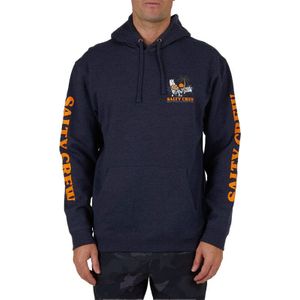 Salty Crew - Sweatshirts en fleeces - Siesta Hood Fleece Navy voor Heren van Katoen - Maat L - Marine blauw