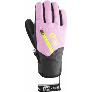 Picture Organic Clothing - Dames skihandschoenen - Kakisa Gloves Orchid voor Dames van Gerecycled Polyester - Maat 7 - Groen