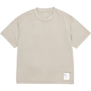 Satisfy - Trail / Running kleding - AuraLite T-Shirt Dolomite voor Heren - Maat M - Beige