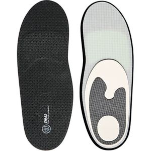 Sidas - Inlegzolen en binnenschoenen - Winter Custom Comfort voor Unisex - Maat S - Zwart