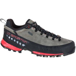 La Sportiva - Dames wandelschoenen - Tx5 Low Woman Gtx Clay/Hibiscus voor Dames - Maat 38.5 - Grijs