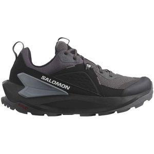 Salomon - Heren wandelschoenen - Elixir Gtx Black/Magnet/Quiet Shade voor Heren - Maat 7,5 UK - Grijs