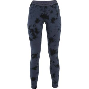 Icebreaker - Dames thermokleding - W Merino 200 Oasis Leggings Cloud Dye Graphite/Black/Cd voor Dames van Wol - Maat L - Grijs