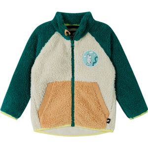 Reima - Kinder fleeces / donsjassen - Moomin Kramgo Sweater Deeper Green voor Unisex - Kindermaat 98 cm - Groen