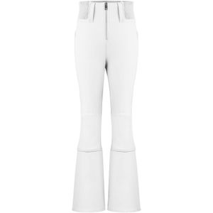 Poivre Blanc - Dames skibroeken - Softshell Pants White voor Dames van Softshell - Maat S - Wit