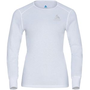 Odlo Sportshirt Thermische shirt - 10000 White () - Dames Volwassenen - Polyester- 159101-10000