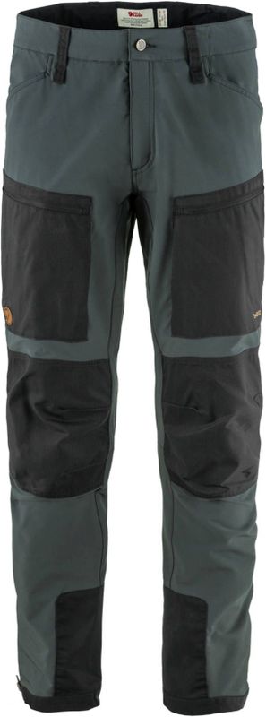 Fjall Raven - Wandel- en bergsportkleding - Keb Agile Trousers M Basalt - Iron Grey voor Heren - Maat 46 EU - Grijs