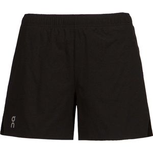 On - Trail / Running kleding - Essential Short Black voor Dames - Maat XS - Zwart