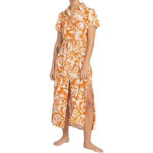 Billabong - Jurken - Sweet Day Dress Dried Mango voor Dames - Maat M - Oranje
