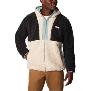 Columbia - Sweatshirts en fleeces - Backbowlâ„¢ Sherpa Hoodie Black Dark Stone voor Heren - Maat M - Beige