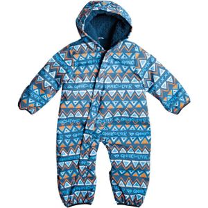 Quiksilver - Kinder skipakken - Baby Suit Snow Pyramid Majolica Blue voor Unisex - Kindermaat 18-24 maanden - Blauw