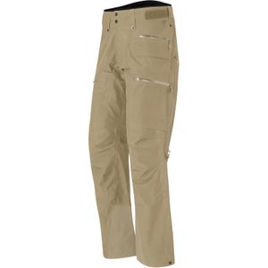 Norrona - Skibroeken - Lofoten Gore-Tex Pants M'S Winter Twig voor Heren - Maat M - Beige