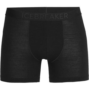 Icebreaker - Wandel- en bergsportkleding - M Merino Anatomica Cool-Lite Boxers Black voor Heren van Nylon - Maat M - Zwart
