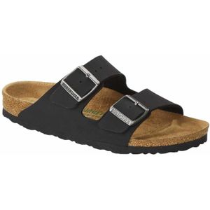 Birkenstock - Dames sandalen en slippers - Arizona W BFBC Earthy Vegan Black voor Dames - Maat 40 - Zwart