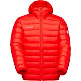 Mammut - Donsjassen - Waymarker IN Hooded Jacket Men Mammut Red voor Heren - Maat M - Rood