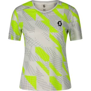 Scott - Trail / Running dameskleding - Tee W's RC Run SS White/Black voor Dames - Maat M - Wit
