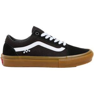 Vans - Sneakers - Mens Skate Old Skool Black Gum voor Heren - Maat 10 US - Zwart