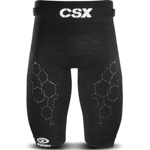 BV Sport - Trail / Running kleding - Cuissard Csx Pro Noir voor Heren van Siliconen - Maat S - Zwart