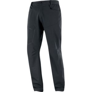 Salomon - Wayfarer Warm Pants M Deep Black voor Heren van Softshell - Maat 40 FR - Zwart
