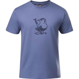 Eider - T-shirts - Vintage Duck Cotton Tee Storm Blue voor Heren van Katoen - Maat L - Blauw