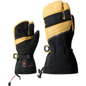 Lenz - Verwarmde handschoenen - Heat Glove 8.0 Finger Cap Lobster voor Unisex - Maat S - Zwart