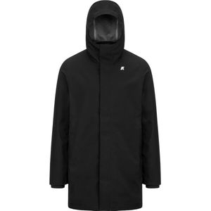 K-Way - Jassen - Thommy Bonded Jersey V Black Pure voor Heren - Maat S - Zwart