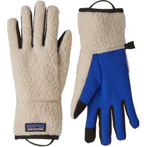 Patagonia - Accessoires - Retro Pile Gloves Dark Natural voor Heren van Wol - Maat XS - Beige