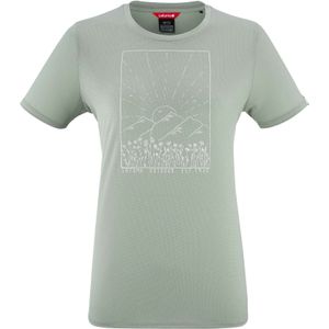 Lafuma - Dames wandel- en bergkleding - Corporate Tee W Slate Gray voor Dames - Maat M - Grijs