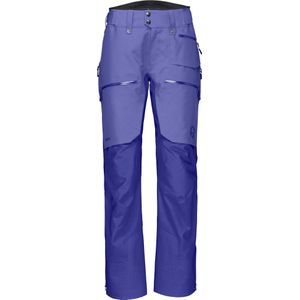 Norrona - Dames skibroeken - Lofoten Gore-Tex Pro Pants W'S Violet Storm/Royal Blue voor Dames - Maat S - Paars