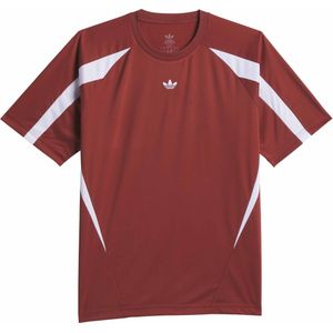 Adidas Original - T-shirts - Teamgeist Jersey Preloved Ruby/White voor Heren - Maat M - Rood