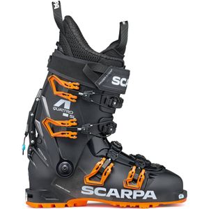 Scarpa - Heren skischoenen - 4-Quattro SL Black Orange voor Heren van Aluminium - Maat 30 - Zwart