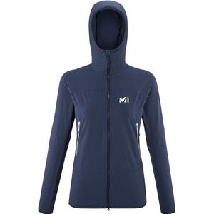 Millet - Dames wandel- en bergkleding - Fusion XCS Hoodie W Saphir voor Dames - Maat L - Marine blauw