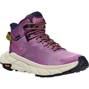 Hoka - Dames wandelschoenen - Trail Code Gtx W Amethyst / Celadon Tint voor Dames - Maat 8.5 - Paars