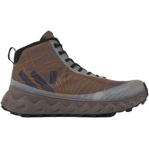 Nnormal - Heren wandelschoenen - Tomir Boot WP Shoe Purple / Orange voor Heren - Maat 7,5 UK - Bruin