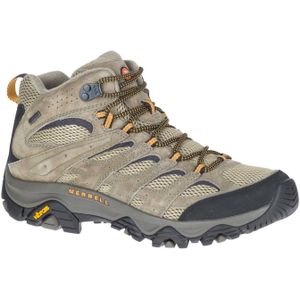 Merrell - Heren wandelschoenen - Moab 3 Mid Gtx Pecan voor Heren - Maat 43 - Beige