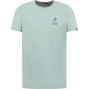 Ragwear - T-shirts - Teebs Gots Dusty Green voor Heren van Katoen - Maat XL - Groen