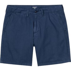 Carhartt - Korte broeken - John Short Blue voor Heren van Katoen - Maat 32 US - Blauw