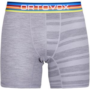 Ortovox - Wandel- en bergsportkleding - 185 Rock'N'Wool Boxer M Grey Blend voor Heren van Wol - Maat L - Grijs