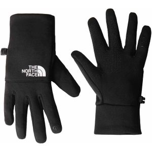 The North Face - Skihandschoenen - Etip Recycled Glove TNF Black/TNF White Logo voor Heren van Siliconen - Maat M - Zwart