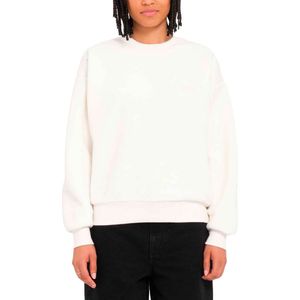 Volcom - Dames sweatshirts en fleeces - Too Doo Crew Cloud voor Dames - Maat XS - Wit