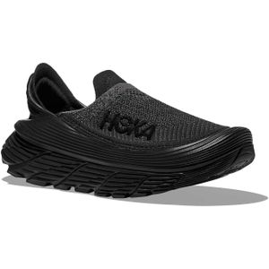 Hoka - Trailschoenen - Restore Tc Black/Black voor Dames van Gerecyclede materialen - Maat 8 US - Zwart