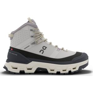 On - Dames wandelschoenen - Cloudrock Trek WP 1 W Silver/Cream voor Dames van Wol - Maat 38 - Grijs