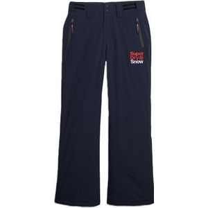 Superdry - Skibroeken - Ski Slim Trousers Rich Navy voor Heren - Maat M - Marine blauw