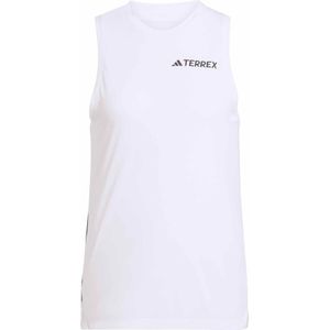 Adidas - Trail / Running dameskleding - Xperior Tank W White voor Dames - Maat M - Wit