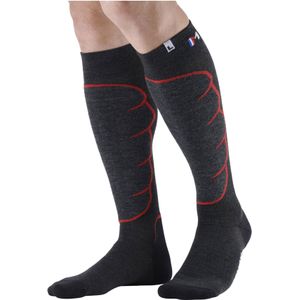 Monnet - Toerskikleding - Ski Touring Red voor Unisex - Maat 45-46 - Grijs